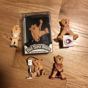 Bad Taste Bears Lot of 5